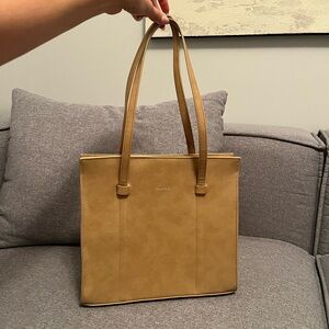 Guess Classic Tan Tote Bag